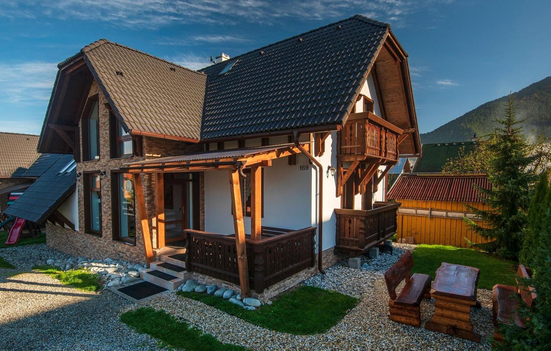 Apartmánový dom Vila Maroš Pavčina Lehota Esterno foto
